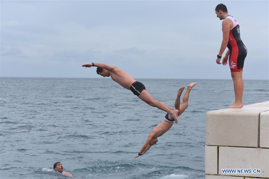 CROATIA-ZADAR-NEW YEAR SWIMMING