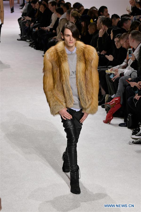 FRANCE-PARIS-MEN'S FASHION WEEK-BALMAIN HOMME