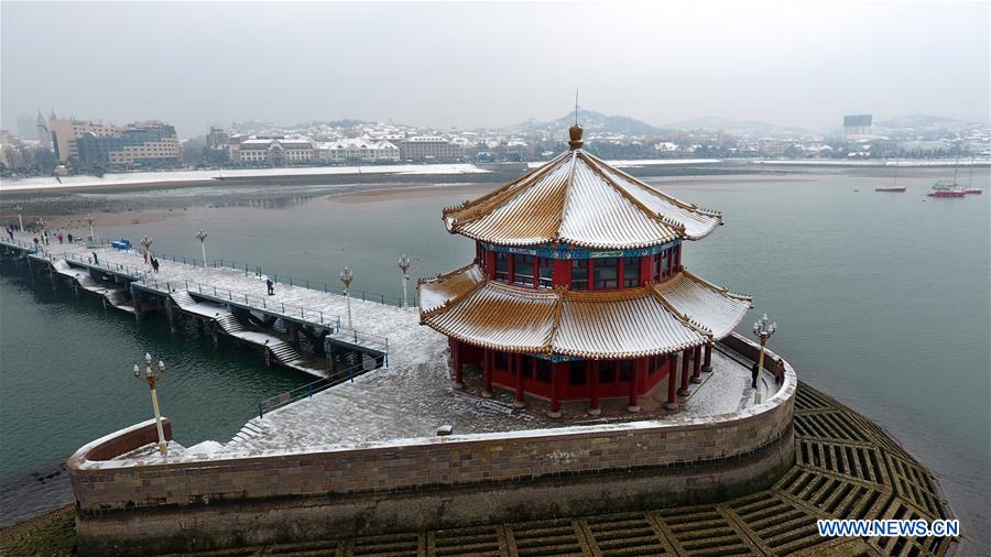 CHINA-QINGDAO-SNOWFALL(CN)