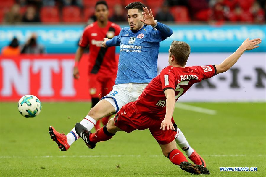 (SP)GERMANY-LEVERKUSEN-SOCCER-BUNDESLIGA-B04 VS M05