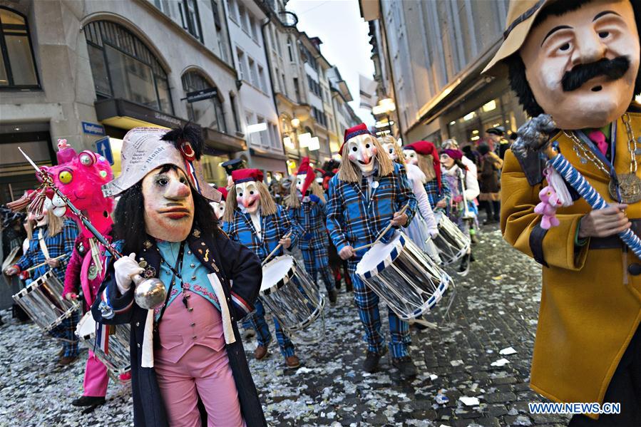 SWITZERLAND-LUCERNE-CARNIVAL