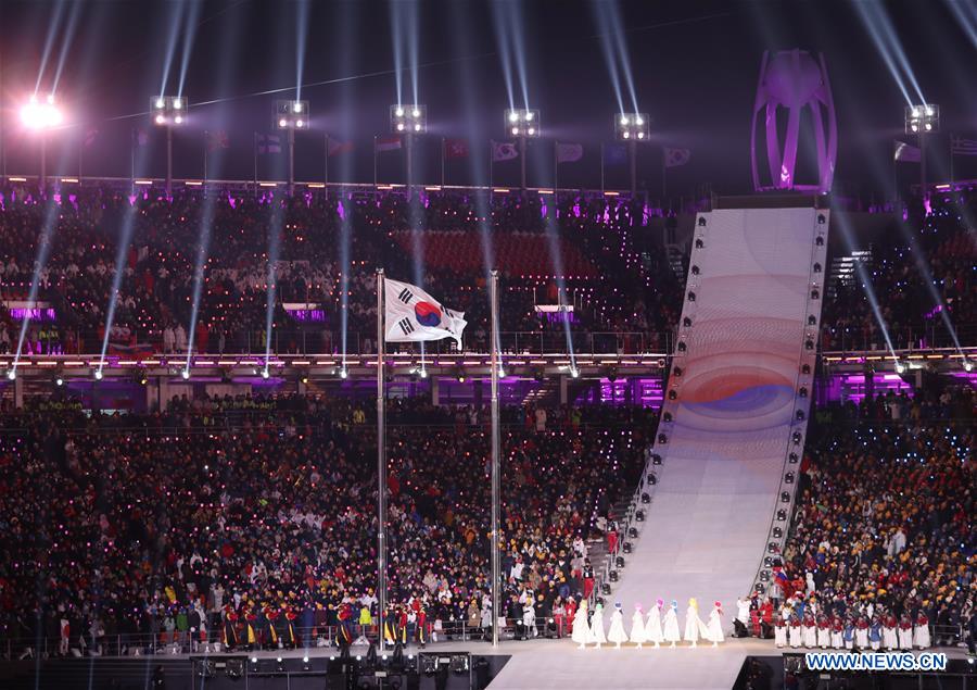 (SP)OLY-SOUTH KOREA-PYEONGCHANG-OPENING CEREMONY