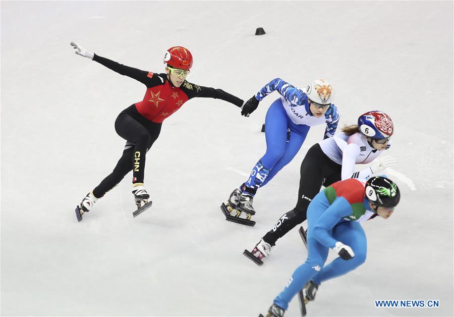 (SP)OLY-SOUTH KOREA-PYEONGCHANG-SHORT TRACK-WOMEN'S 500M