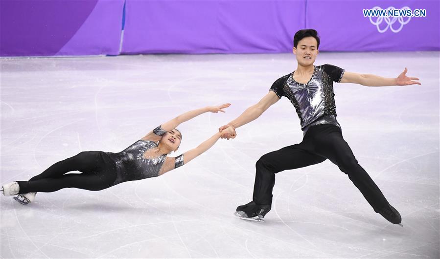 (SP)OLY-SOUTH KOREA-PYEONGCHANG-FIGURE SKATING-PAIR SKATING SHORT PROGRAM