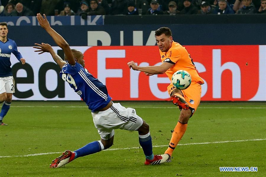 (SP)GERMANY-GELSENKIRCHEN-SOCCER-BUNDESLIGA-HOFFENHEIM VS SCHALKE