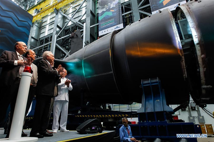 BRAZIL-ITAGUAI-TEMER-SUBMARINE