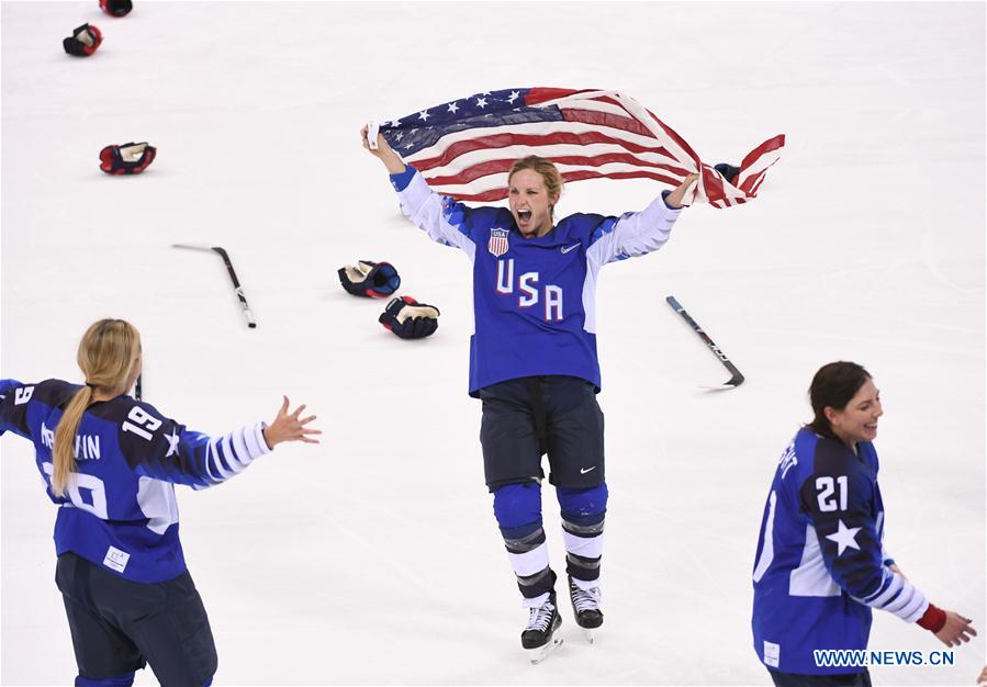 (SP)OLY-SOUTH KOREA-PYEONGCHANG-ICE HOCKEY-WOMEN-FINAL-USA VS CAN