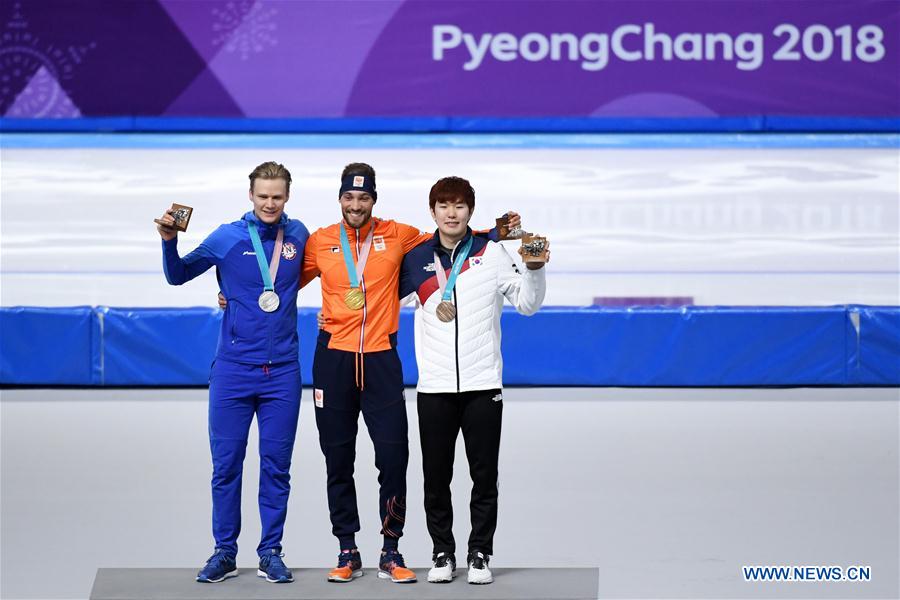 (SP)OLY-SOUTH KOREA-PYEONGCHANG-SPEED SKATING-MEN'S 1000M