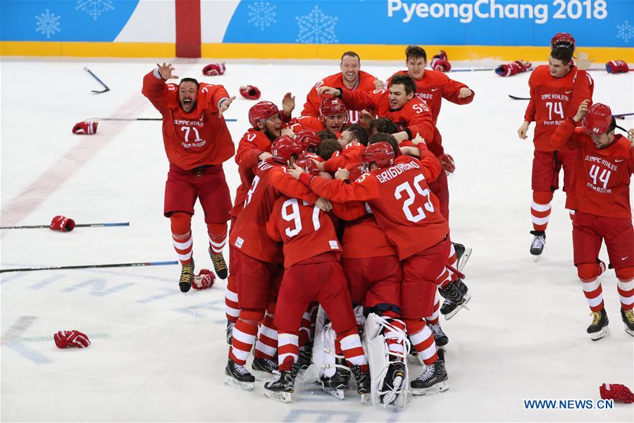 (SP)OLY-SOUTH KOREA-PYEONGCHANG-ICE HOCKEY-MEN'S GOLD MEDAL GAME-OAR VS GER