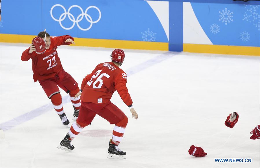 (SP)OLY-SOUTH KOREA-PYEONGCHANG-ICE HOCKEY-MEN'S GOLD MEDAL GAME-OAR VS GER