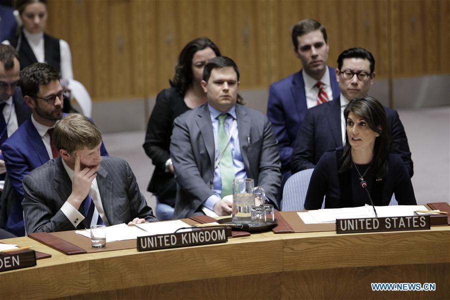 UN-SECURITY COUNCIL-EMERGENCY MEETING-NERVE AGENT ATTACK-ACCUSATIONS