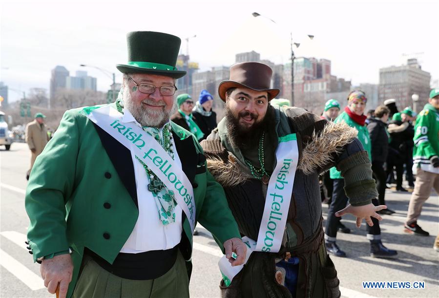 U.S.-CHICAGO-ST. PATRICK'S DAY-PARADE