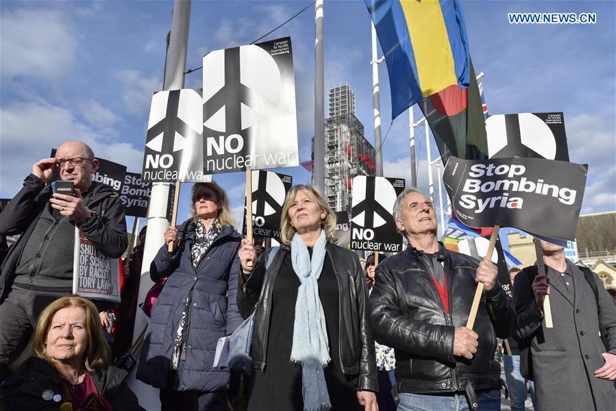 BRITAIN-LONDON-STOP THE WAR COALITION-PROTEST