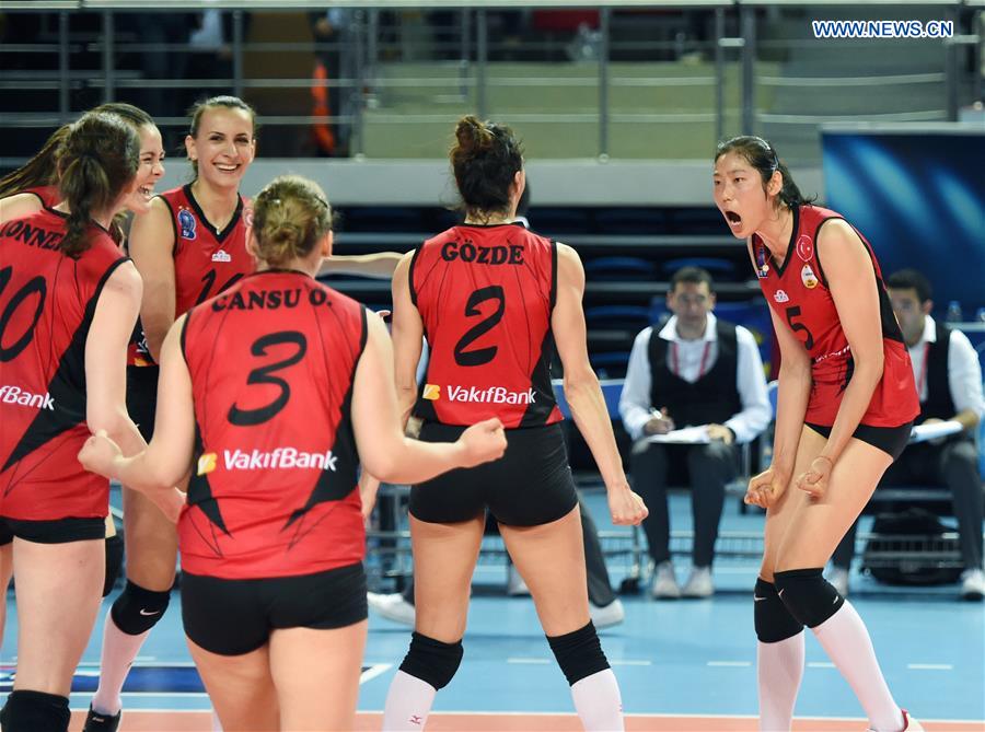 (SP)TURKEY-ISTANBUL-VOLLEYBALL-TURKISH WOMEN LEAGUE-FINAL 