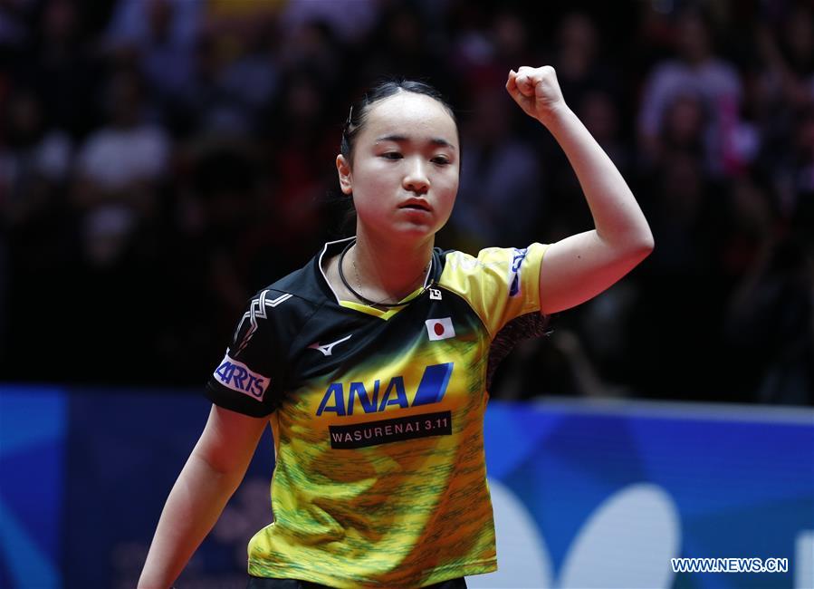 (SP)SWEDEN-HALMSTAD-ITTF WORLD TEAM CHAMPIONSHIPS 2018-WOMEN'S FINAL-CHN VS JPN