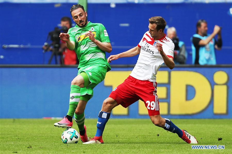 (SP)GERMANY-HAMBURGER-SOCCER-BUNDESLIGA-HSV VS BMG