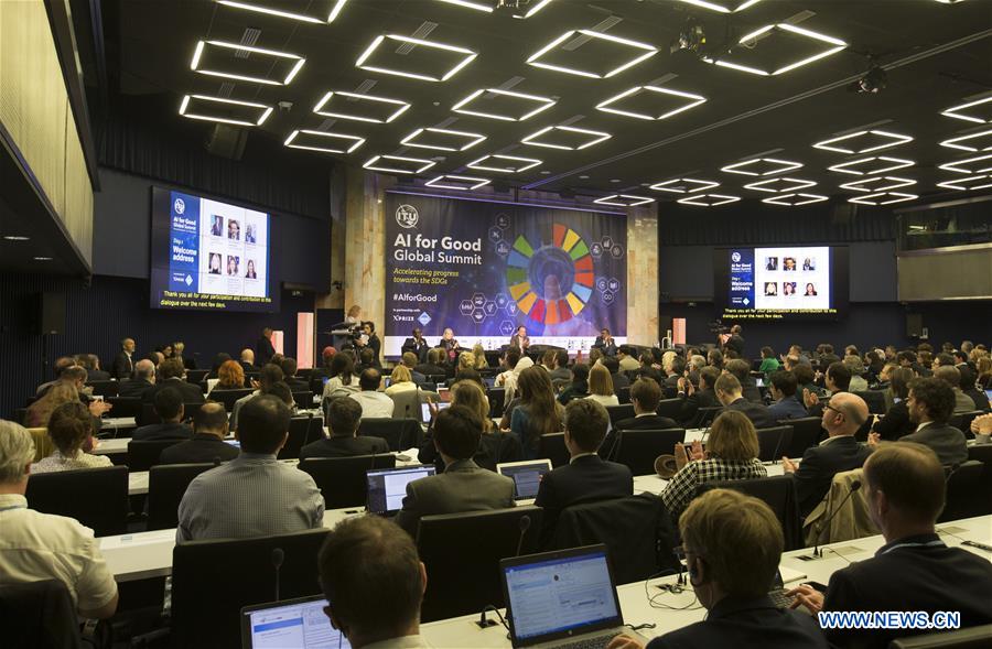 SWITZERLAND-GENEVA-AI SUMMIT-OPENING