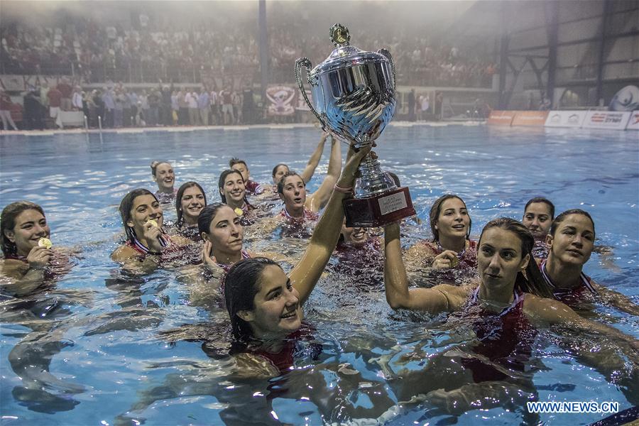 (SP)GREECE-PIRAEUS-WATERPOLO-WOMEN-CHAMPIONSHIP