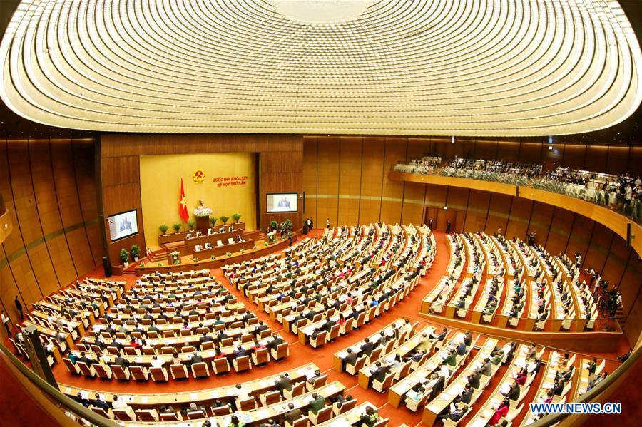 VIETNAM-HANOI-14TH NATIONAL ASSEMBLY-FIFTH SESSION