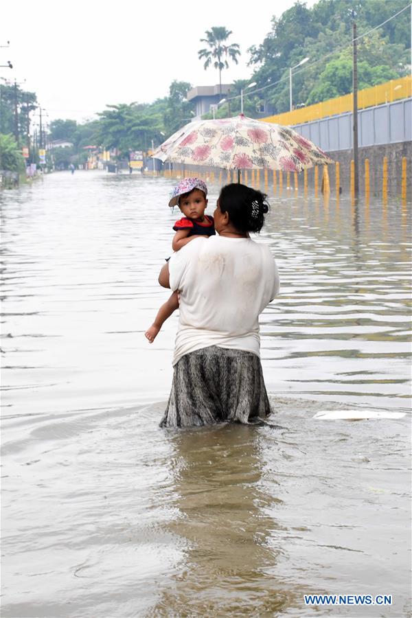 SRI LANKA-COLOMBO-FLOOD