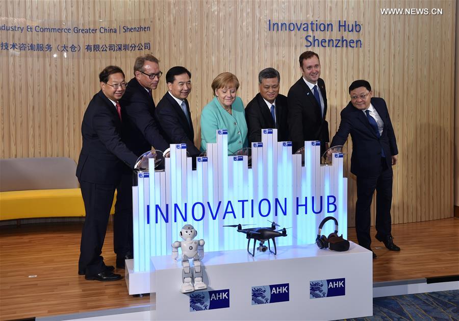 CHINA-SHENZHEN-GERMAN CHANCELLOR-VISIT (CN)