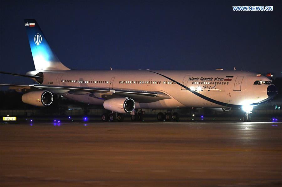 (SCO SUMMIT) CHINA-QINGDAO-SCO-IRAN-HASSAN ROUHANI-ARRIVAL (CN)