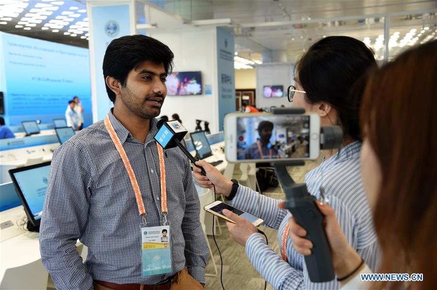 (SCO SUMMIT) CHINA-QINGDAO-SCO-JOURNALISTS (CN)