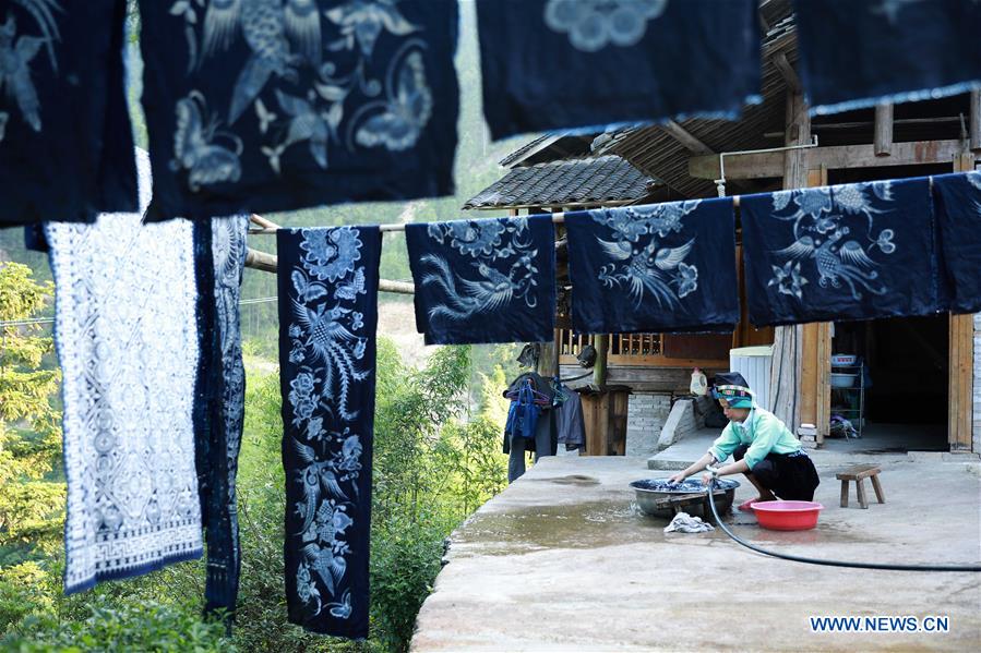 #CHINA-GUIZHOU-BATIK OF MIAO PEOPLE (CN)