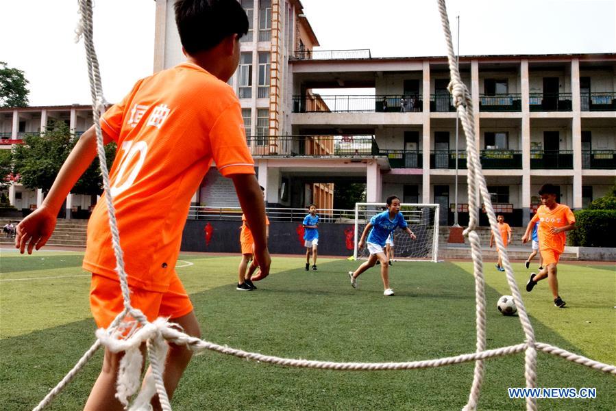 #CHINA-SHANXI-CHILDREN FOOTBALL (CN)