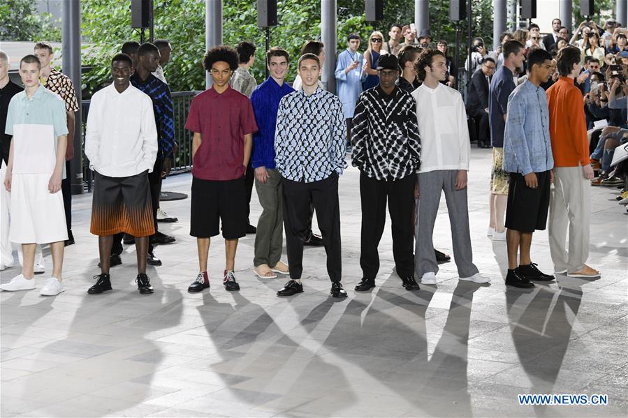 FRANCE-PARIS-MEN'S FASHION WEEK-ISSEY MIYAKE