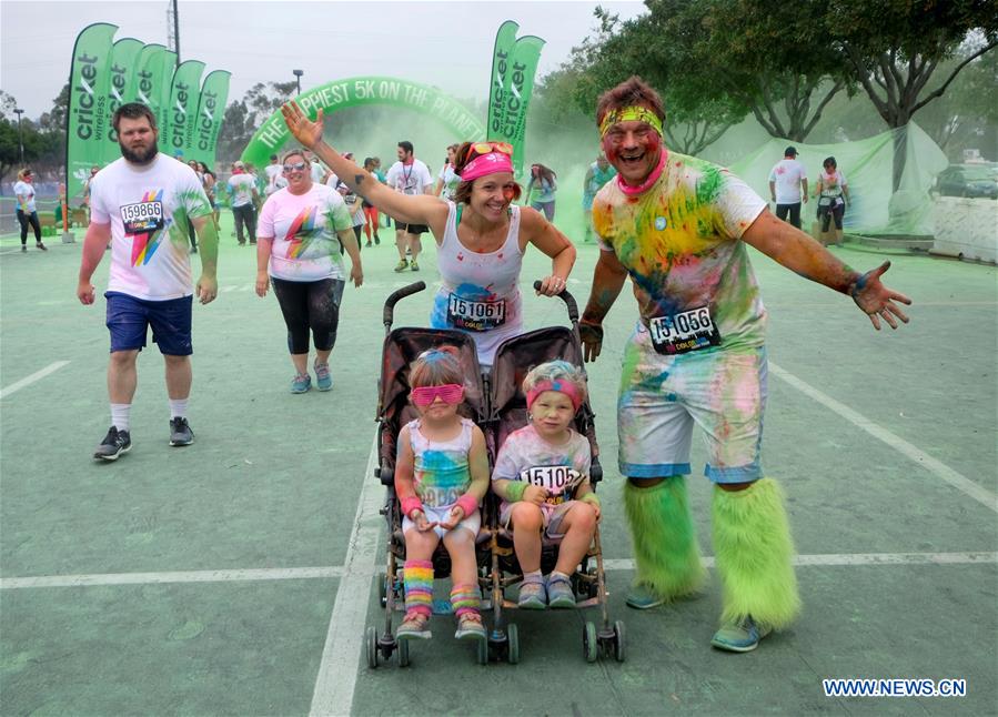 (SP)U.S.-LOS ANGLES-COLOR RUN