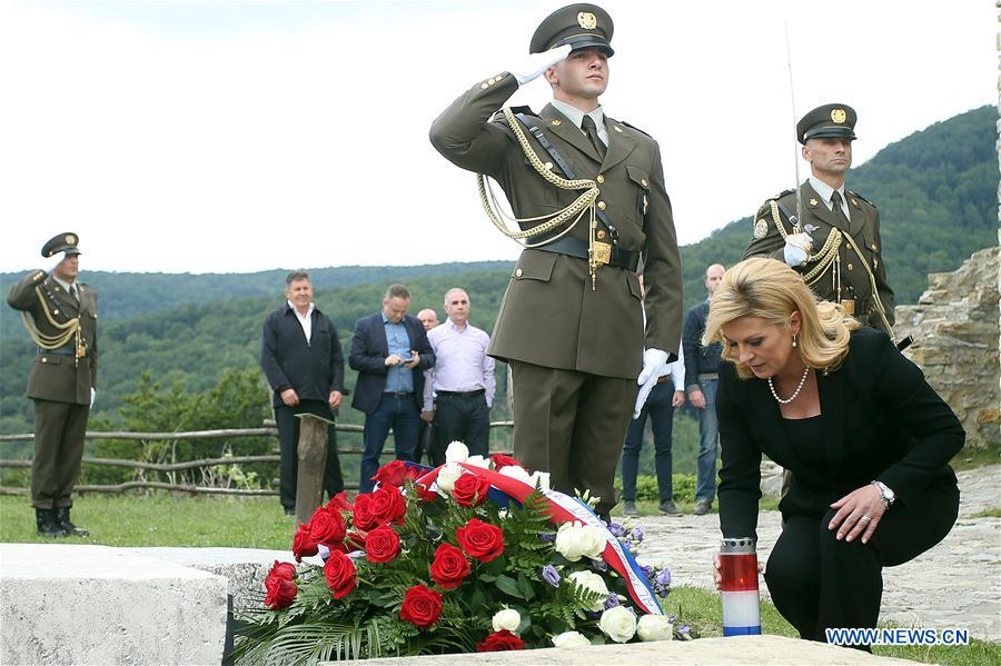 CROATIA-ZAGREB-STATEHOOD DAY