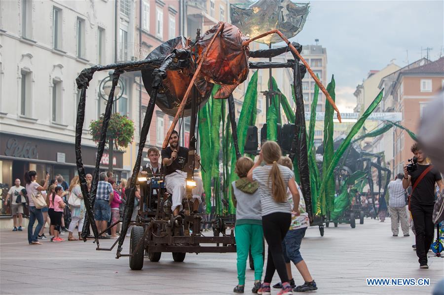 CROATIA-RIJEKA-TOBOGAN FESTIVAL