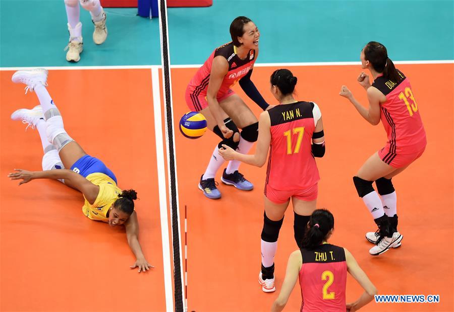 (SP)CHINA-NANJING-VOLLEYBALL-FIVB NATIONS LEAGUE-WOMEN'S FINALS(CN)