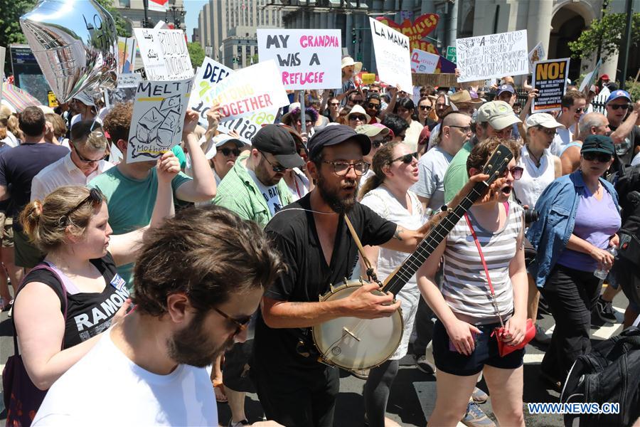 U.S.-NEW YORK-IMMIGRATION POLICY-PROTEST