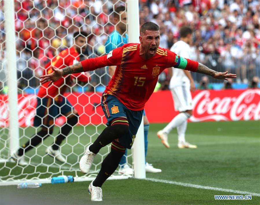 (SP)RUSSIA-MOSCOW-2018 WORLD CUP-ROUND OF 16-SPAIN VS RUSSIA