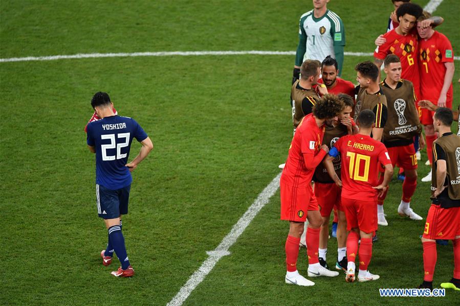 (SP)RUSSIA-ROSTOV-ON-DON-2018 WORLD CUP-ROUND OF 16-BELGIUM VS JAPAN