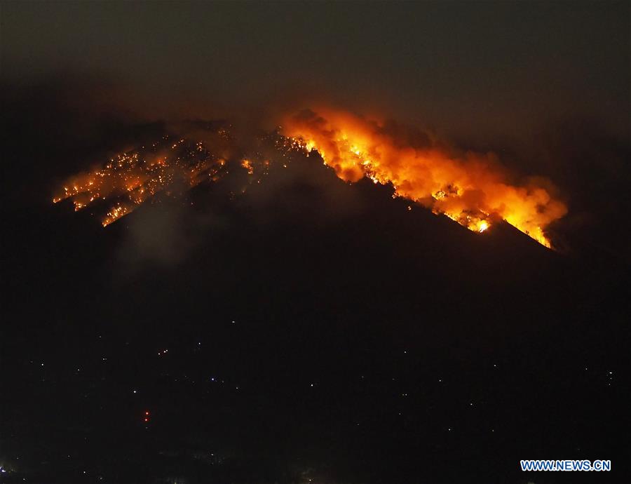 INDONESIA-BALI-MOUNT AGUNG-ERUPTION