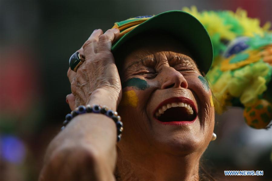 (SP)BRAZIL-SAO PAULO-WORLD CUP-FANS