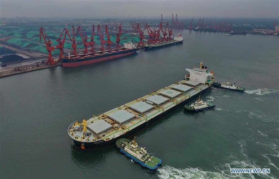 CHINA-HEBEI-TANGSHAN PORT-CARGO THROUGHPUT (CN)