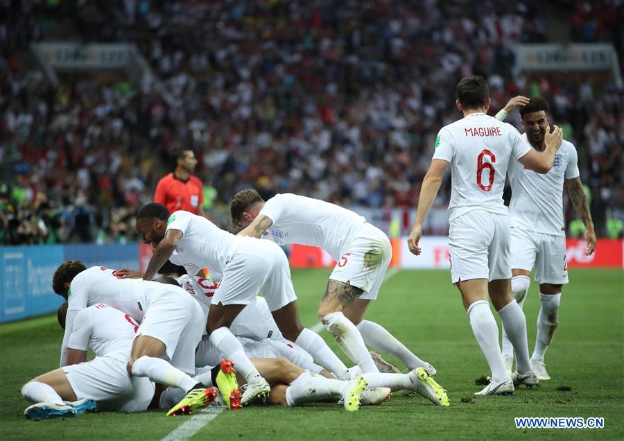 (SP)RUSSIA-MOSCOW-2018 WORLD CUP-SEMIFINAL-ENGLAND VS CROATIA