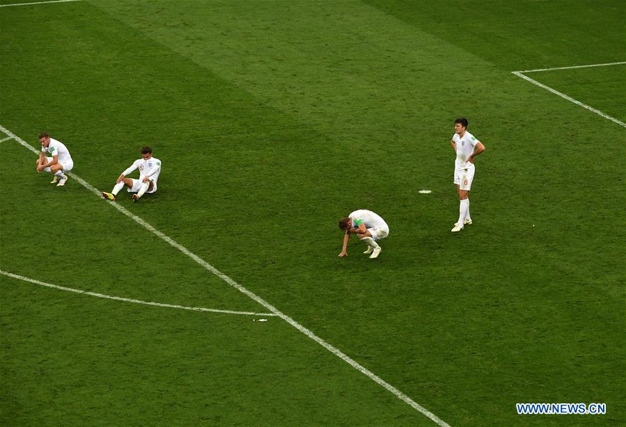 (SP)RUSSIA-MOSCOW-2018 WORLD CUP-SEMIFINAL-ENGLAND VS CROATIA