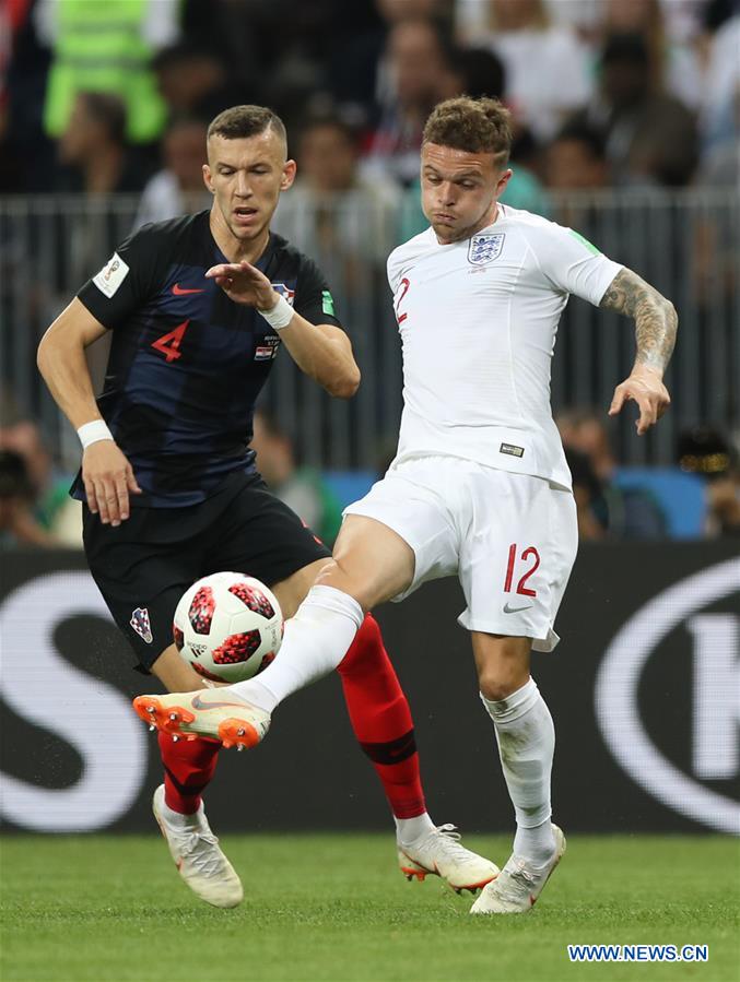 (SP)RUSSIA-MOSCOW-2018 WORLD CUP-SEMIFINAL-ENGLAND VS CROATIA