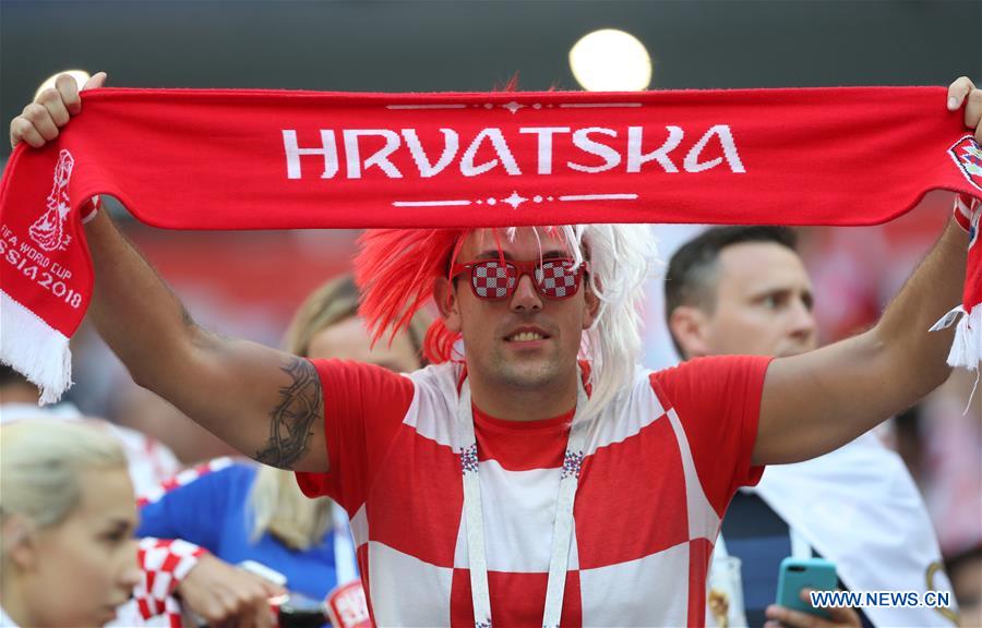 (SP)RUSSIA-MOSCOW-2018 WORLD CUP-SEMIFINAL-ENGLAND VS CROATIA