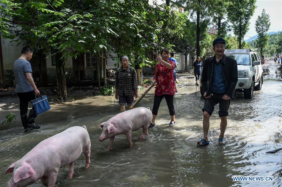 CHINA-BEICHUAN-FLOOD-AFTERMATH (CN)