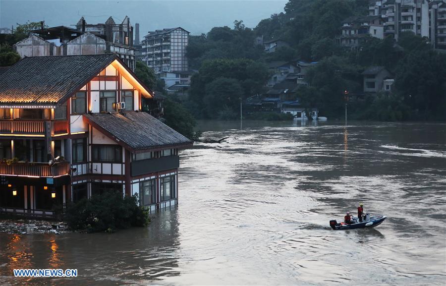 CHINA-CHONGQING-JIALING RIVER-FLOOD (CN)