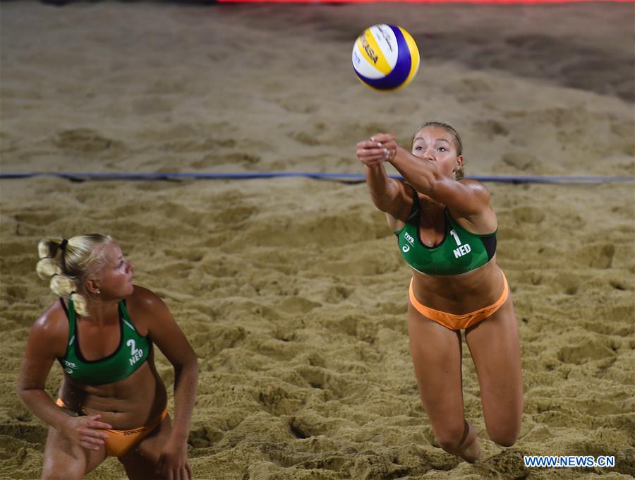 (SP)CHINA-NANJING-BEACH VOLLEYBALL-U19 WORLD CHAMPIONSHIPS (CN)