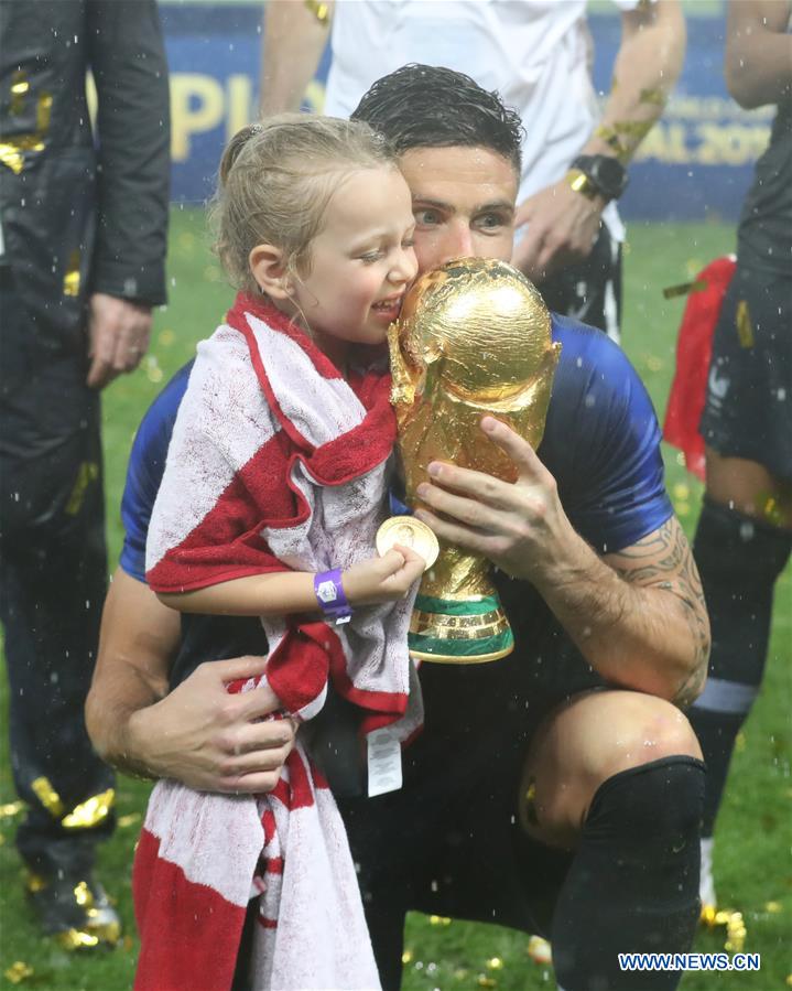 (SP)RUSSIA-MOSCOW-2018 WORLD CUP-FINAL-FRANCE VS CROATIA