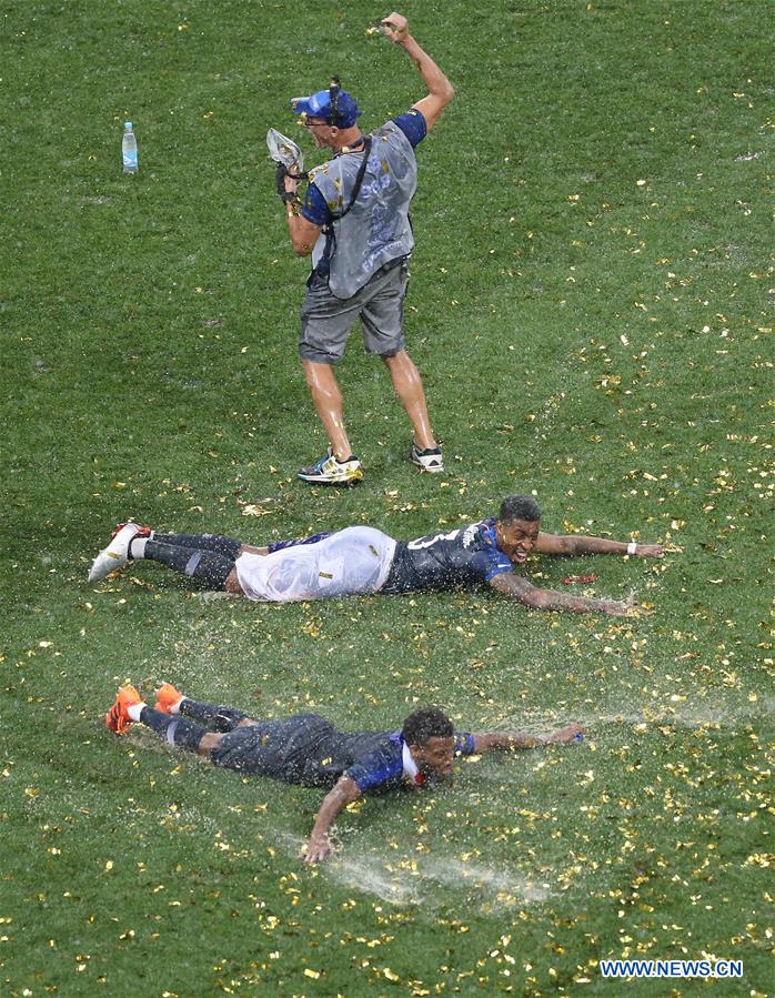 (SP)RUSSIA-MOSCOW-2018 WORLD CUP-FINAL-FRANCE VS CROATIA