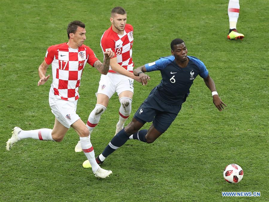 (SP)RUSSIA-MOSCOW-2018 WORLD CUP-FINAL-FRANCE VS CROATIA